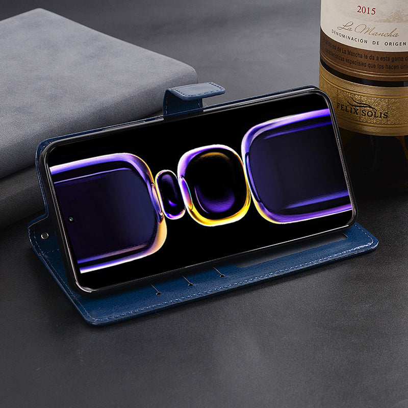 IDEWEI For Xiaomi Poco F5 Pro 5G Redmi K60 Pro 5G K60 5G Magnetic Closure Wallet Phone Case Crazy Horse Texture Stand PU Leather Flip Shell IDEWEI For Xiaomi Poco F5 Pro 5G Redmi K60 Pro 5G K60 5G Magnetic Closure Wallet Phone Case Crazy Horse Texture Stand PU Leather Flip Shell